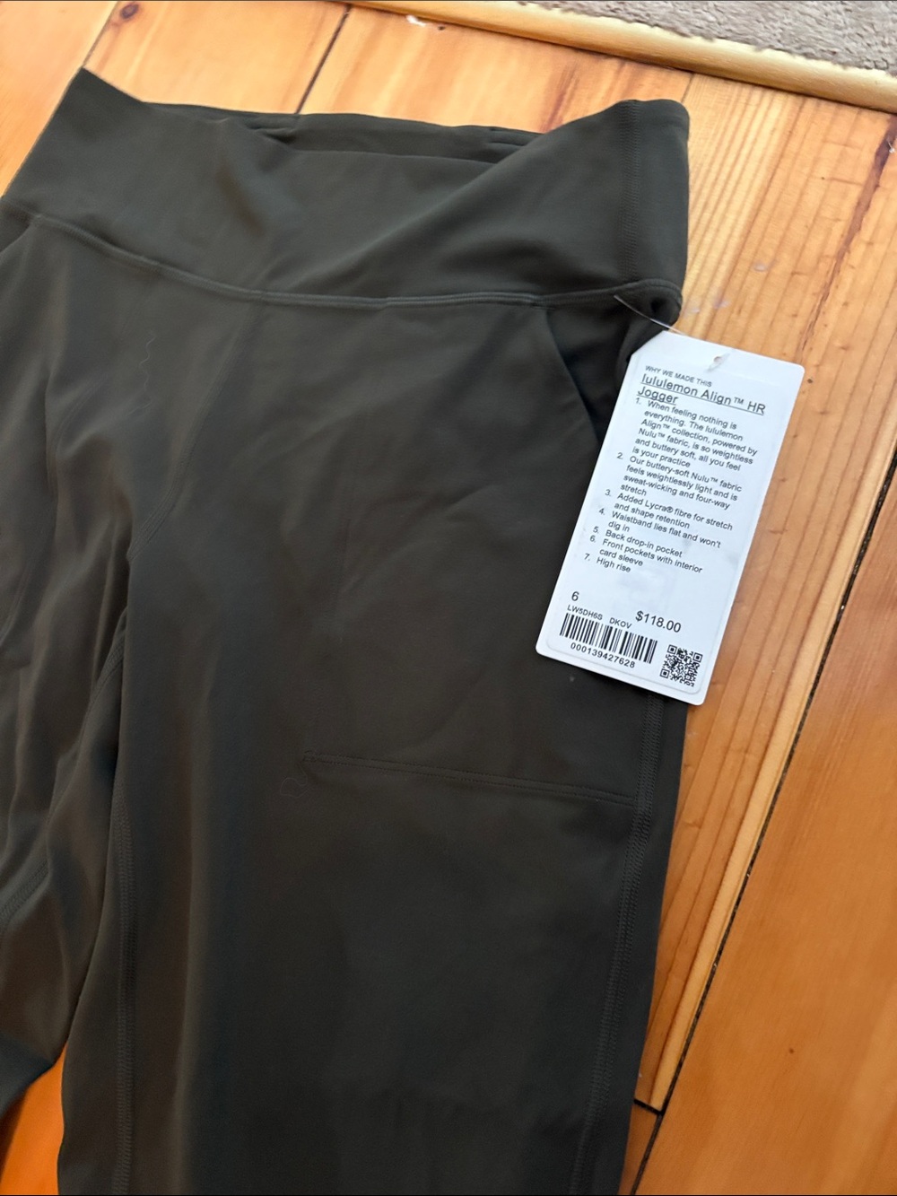 lululemon athletica Align High-Rise Joggers — Olive